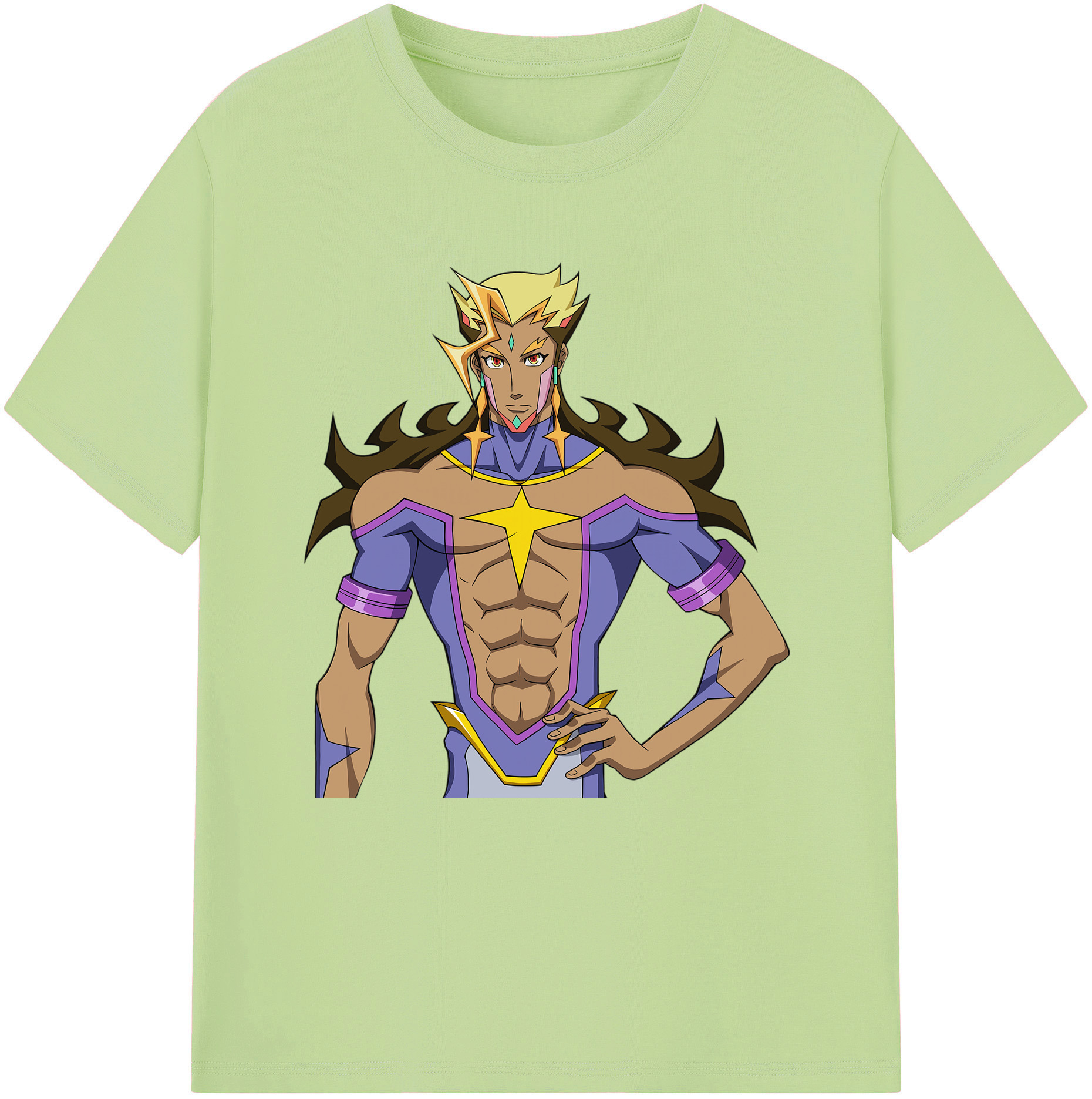 （画像用） 遊☆戯☆王 Yu-Gi-Oh! 綿100％半袖Tシャツ（フロントプリント）